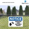 Signmission Safety Sign, OSHA Notice, 10" Height, Rigid Plastic, No Food Allowed Sign, Portrait OS-NS-P-710-V-14558